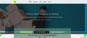 Moving company in Dubai